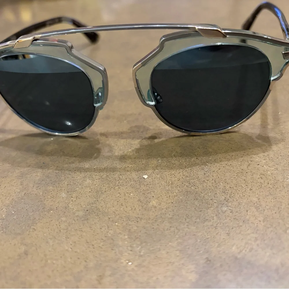 Authentic Dior So Real Silver Sunglassses - Picture 5 of 9